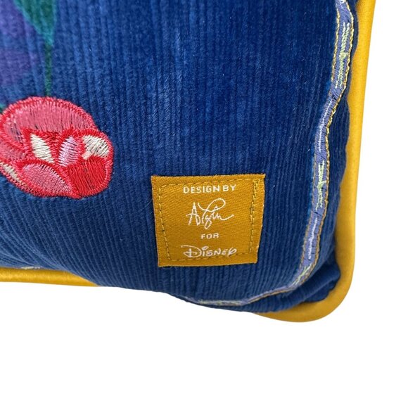 Disney Sleeping Beauty Pillow Princess Aurora Blue Embroidered by Ashley Taylor - Picture 5 of 9